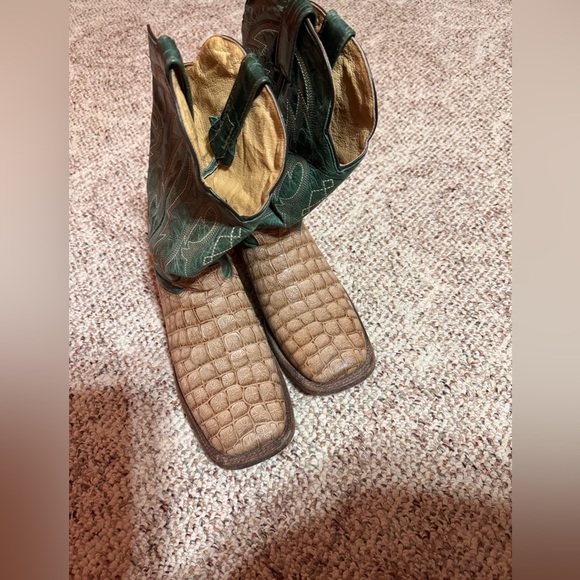 cowboy boots 9.5ee men - Picture 1 of 2